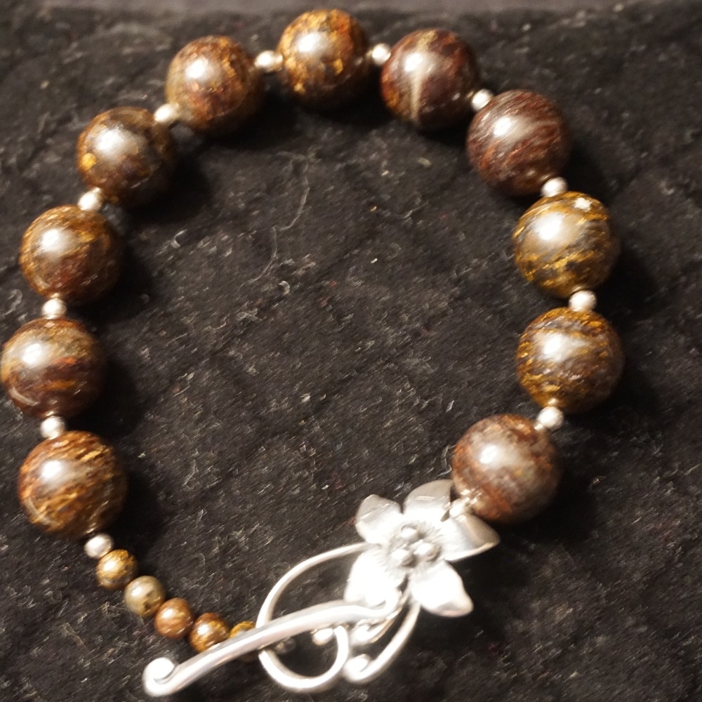 Silpada B1365 Bronzite Bracelet